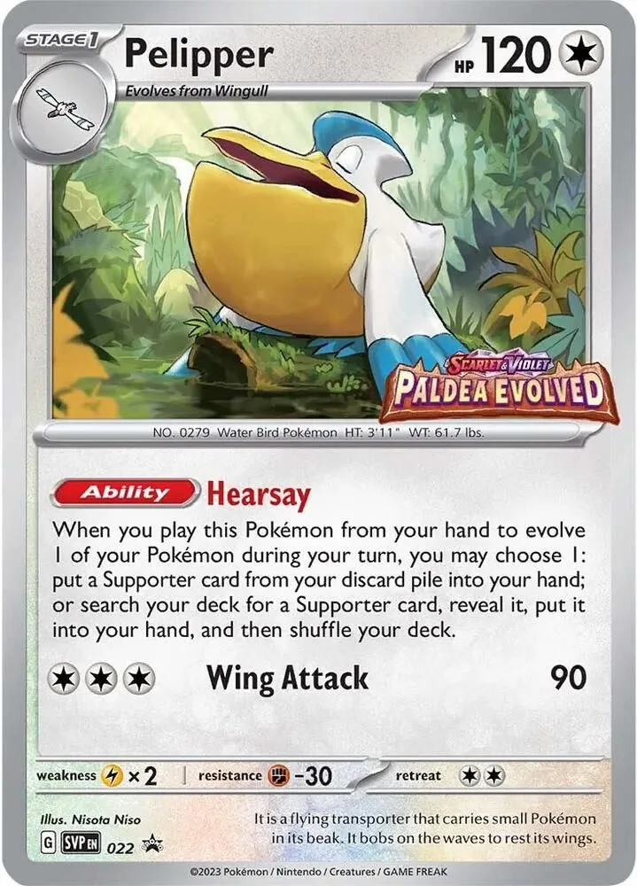 Pelipper — SV: Scarlet & Violet Promo Cards — Pokemon