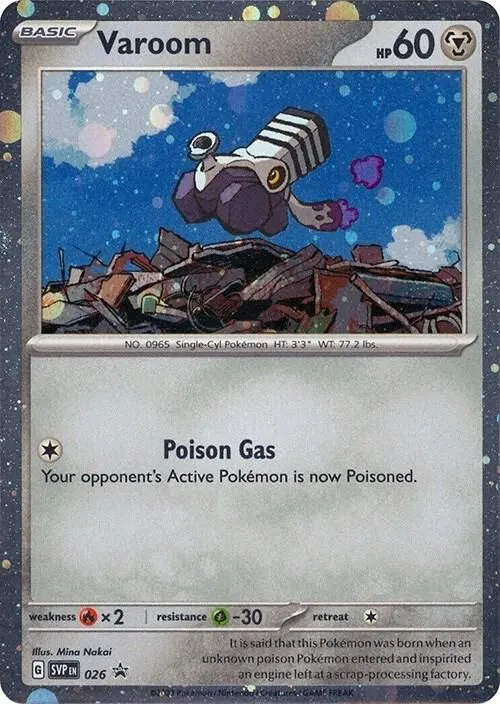 Varoom — SV: Scarlet & Violet Promo Cards — Pokémon