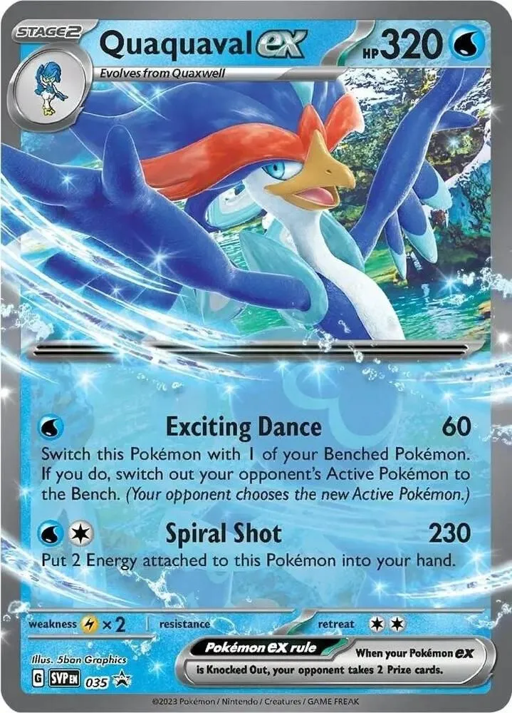 Quaquaval ex — SV: Scarlet & Violet Promo Cards — Pokémon