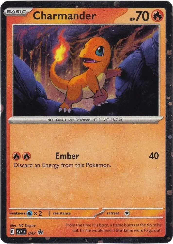 Salamèche — SV: Scarlet & Violet Promo Cards — Pokemon