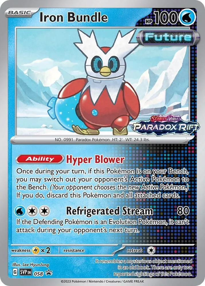Iron Bundle — SV: Scarlet & Violet Promo Cards — Pokémon