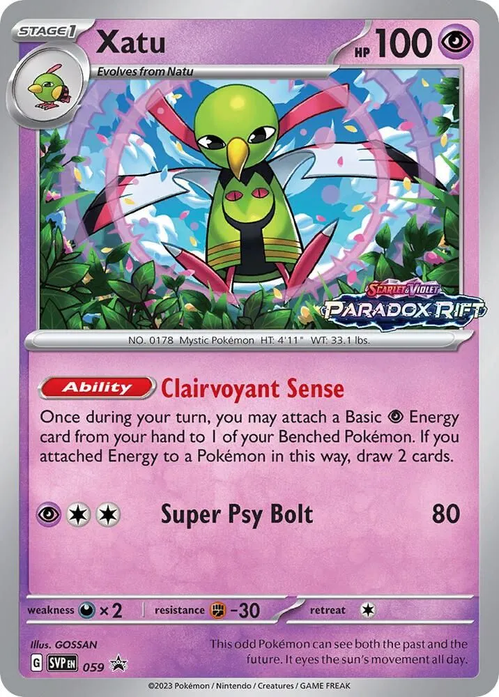 Xatu — SV: Scarlet & Violet Promo Cards — Pokémon