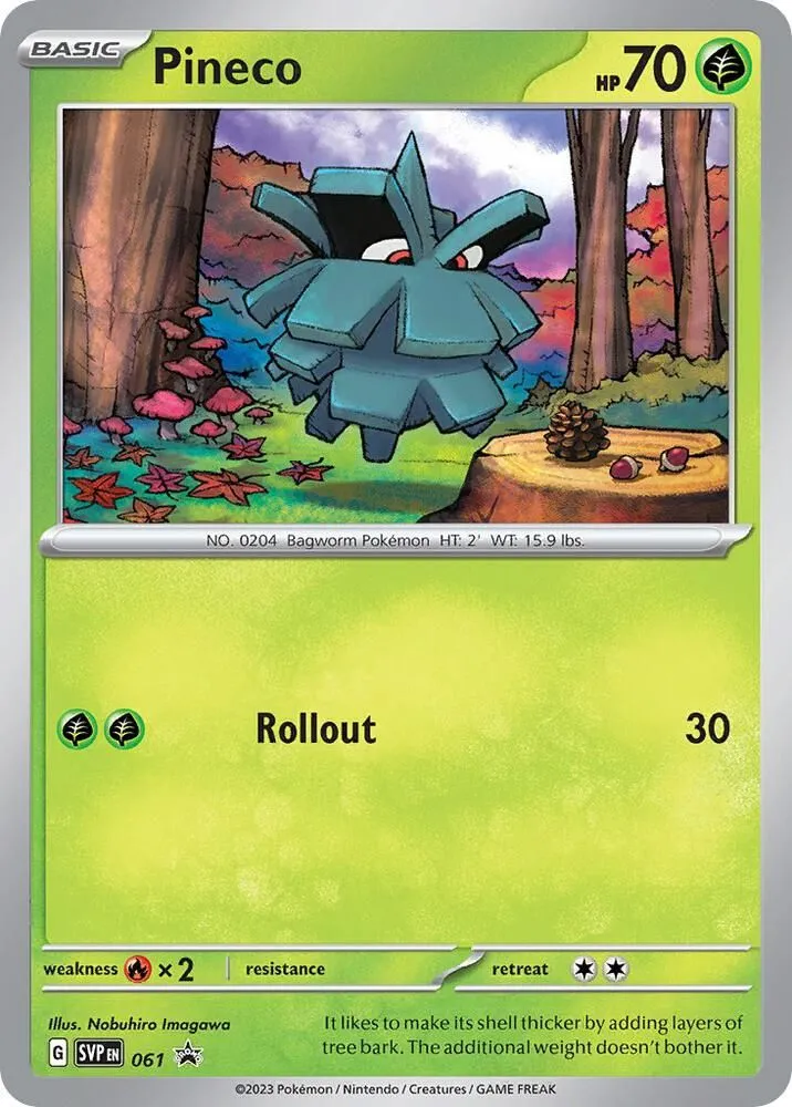 Pineco — SV: Scarlet & Violet Promo Cards — Pokemon
