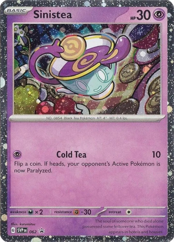 Sinistea — SV: Scarlet & Violet Promo Cards — Pokémon