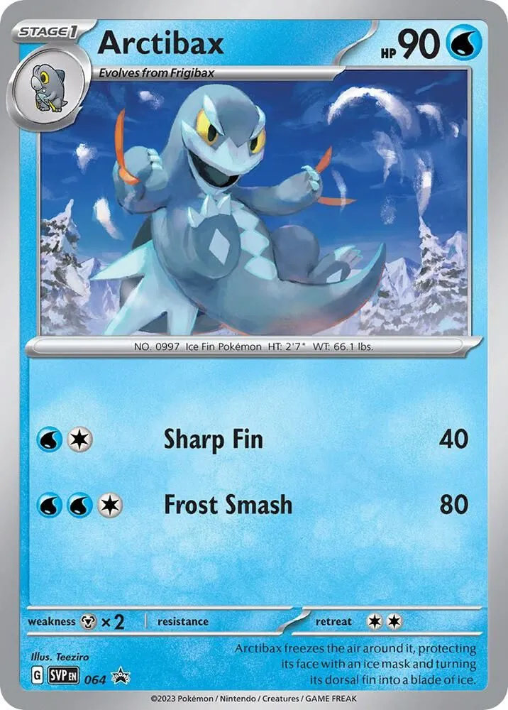 Cryodo — SV: Scarlet & Violet Promo Cards — Pokémon