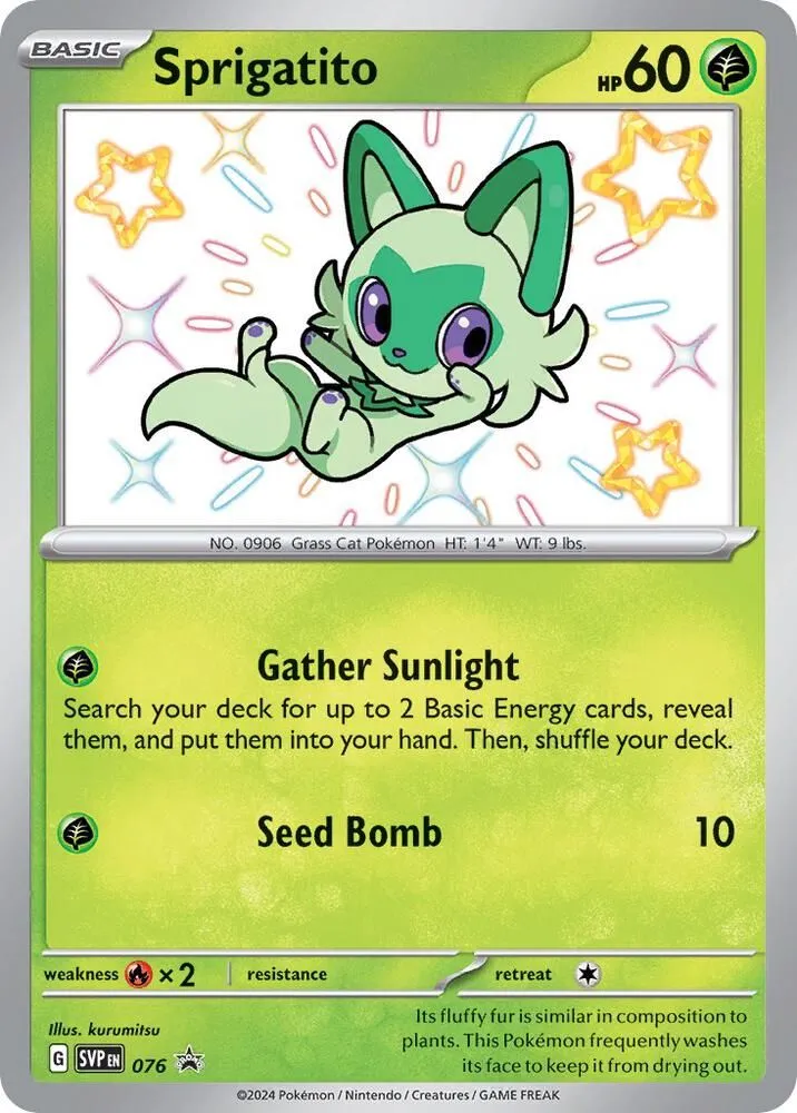 Sprigatito — SV: Scarlet & Violet Promo Cards — Pokémon