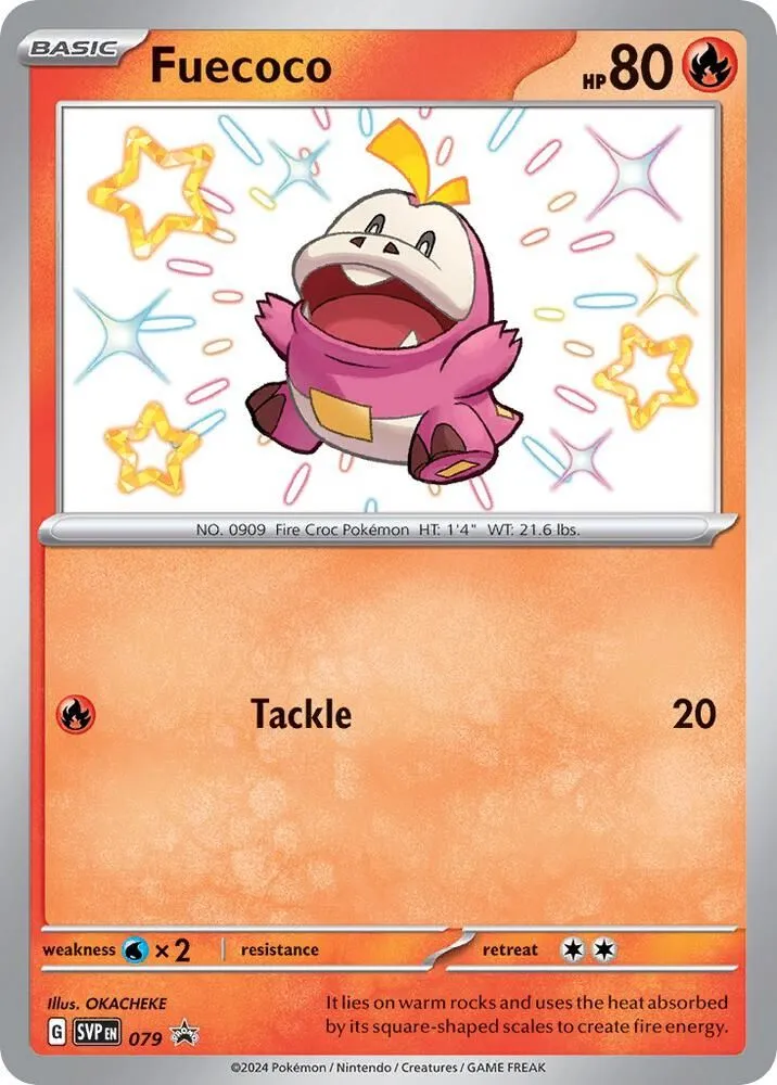 Chochodile — SV: Scarlet & Violet Promo Cards — Pokémon