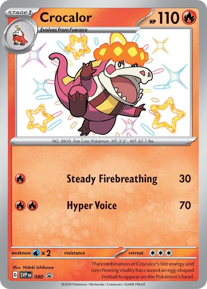 Crocogril — SV: Scarlet & Violet Promo Cards — Pokémon