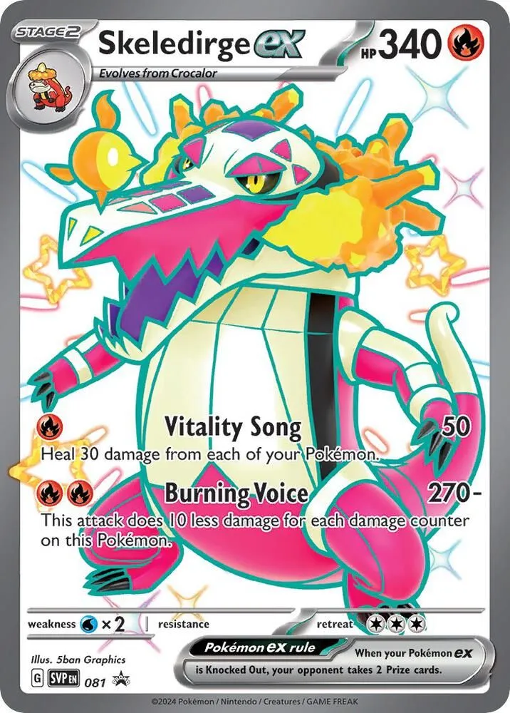 Skeledirge ex — SV: Scarlet & Violet Promo Cards — Pokemon