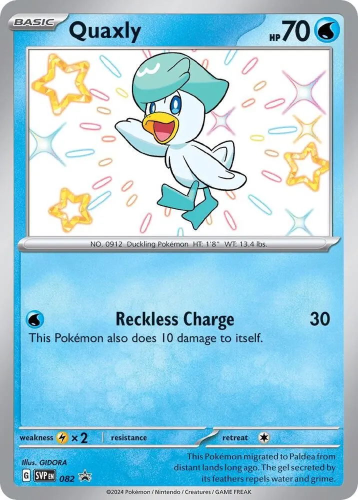 Quaxly — SV: Scarlet & Violet Promo Cards — Pokemon