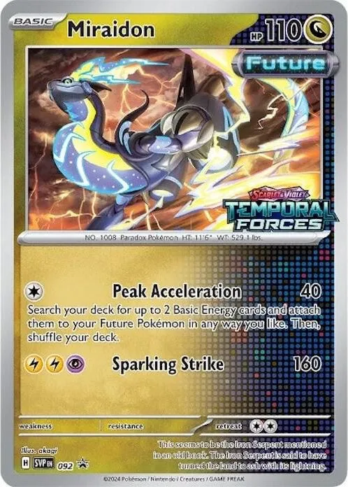 Miraidon — SV: Scarlet & Violet Promo Cards — Pokemon