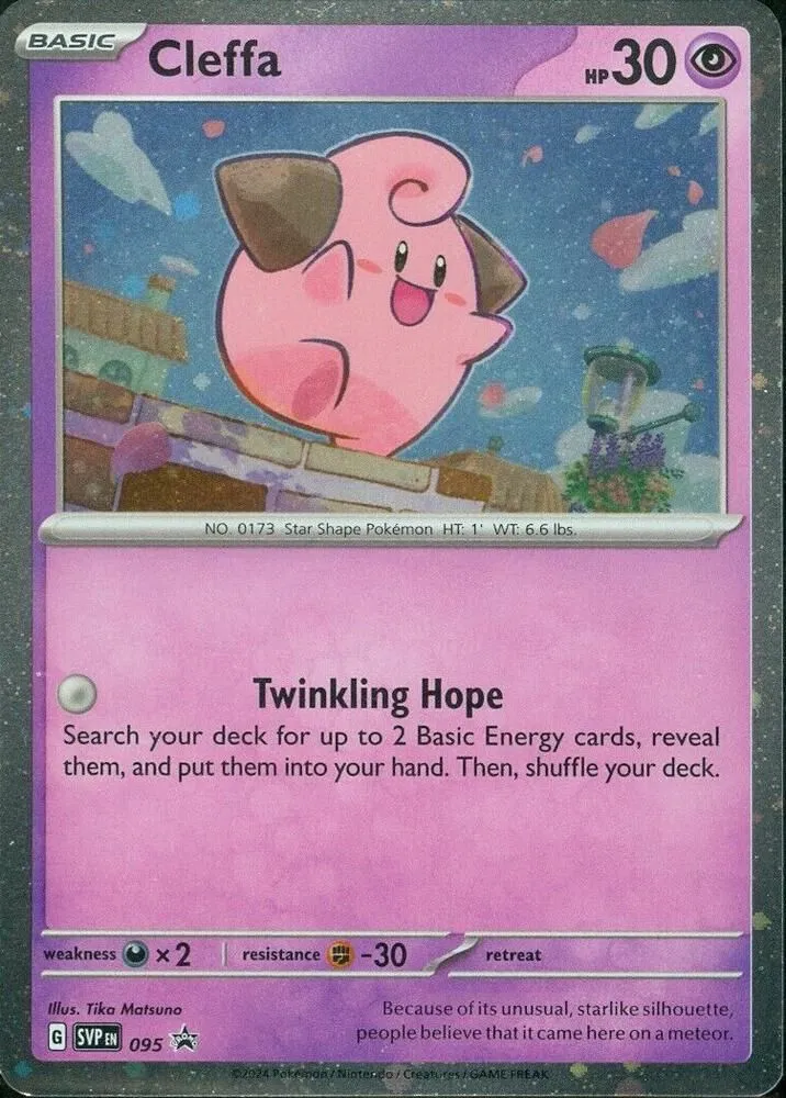 Cleffa — SV: Scarlet & Violet Promo Cards — Pokémon