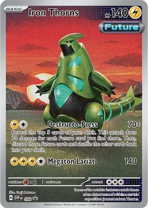 Iron Thorns — SV: Scarlet & Violet Promo Cards — Pokémon
