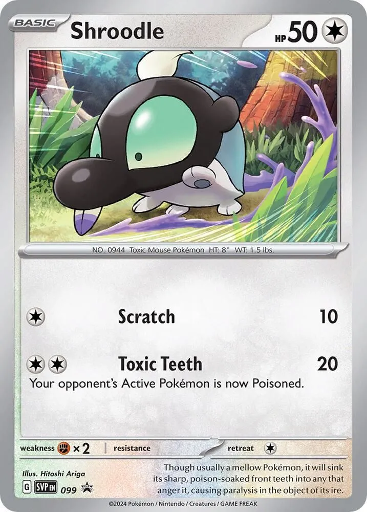Shroodle — SV: Scarlet & Violet Promo Cards — Pokémon