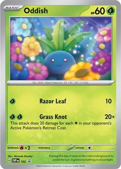 Oddish — SV: Scarlet & Violet Promo Cards — Pokemon