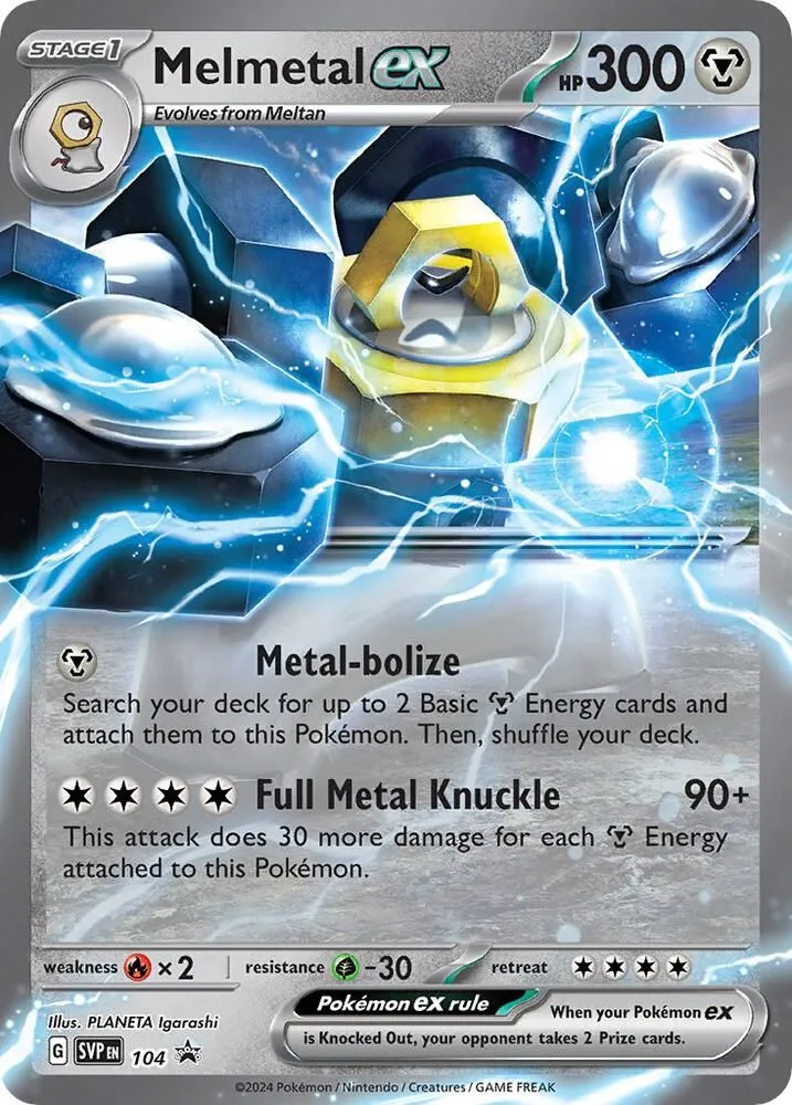 Melmetal ex — SV: Scarlet & Violet Promo Cards — Pokemon