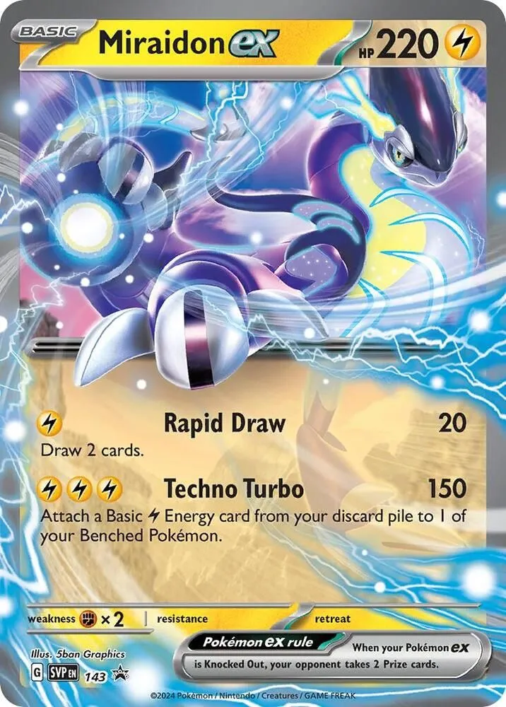 Miraidon ex — SV: Scarlet & Violet Promo Cards — Pokemon
