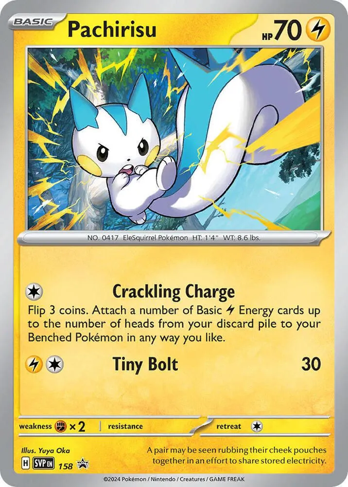 Pachirisu — SV: Scarlet & Violet Promo Cards — Pokémon