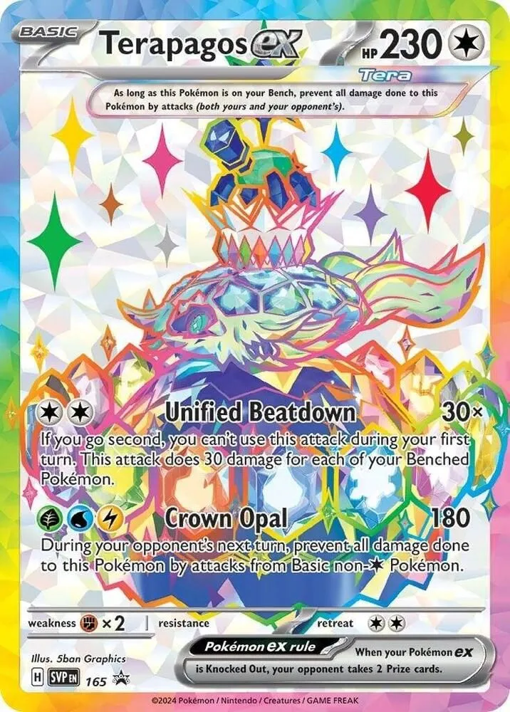 Terapagos ex — SV: Scarlet & Violet Promo Cards — Pokémon