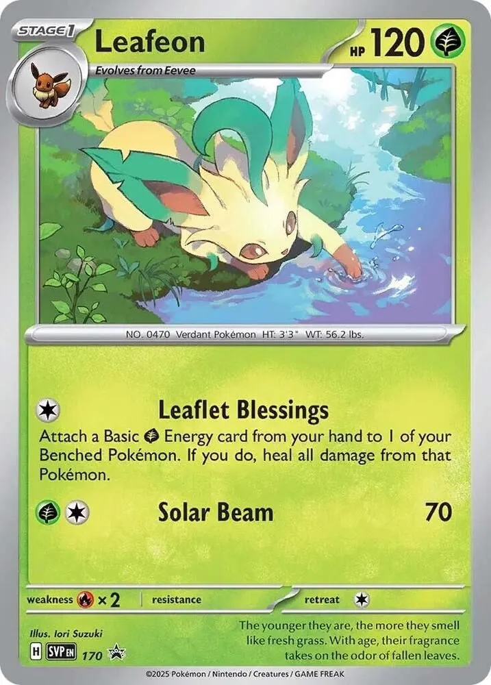 Leafeon — SV: Scarlet & Violet Promo Cards — Pokémon