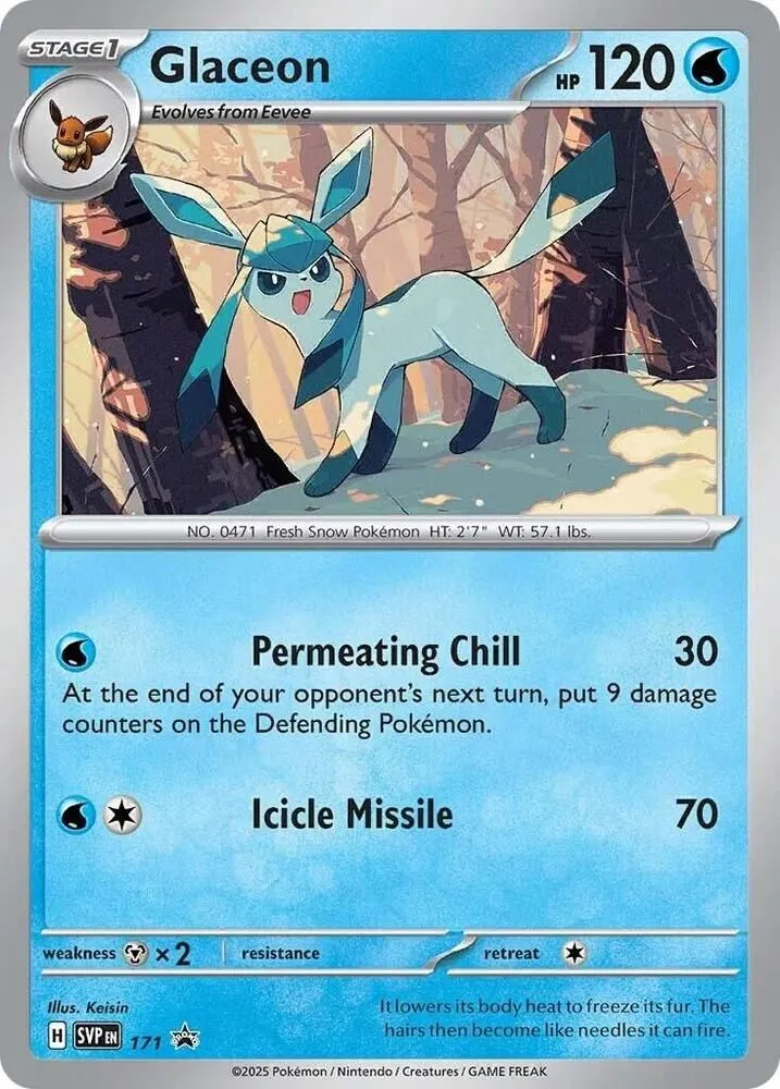 Glaceon — SV: Scarlet & Violet Promo Cards — Pokemon
