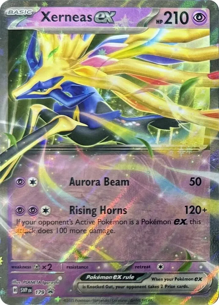 Xerneas ex — SV: Scarlet & Violet Promo Cards — Pokemon