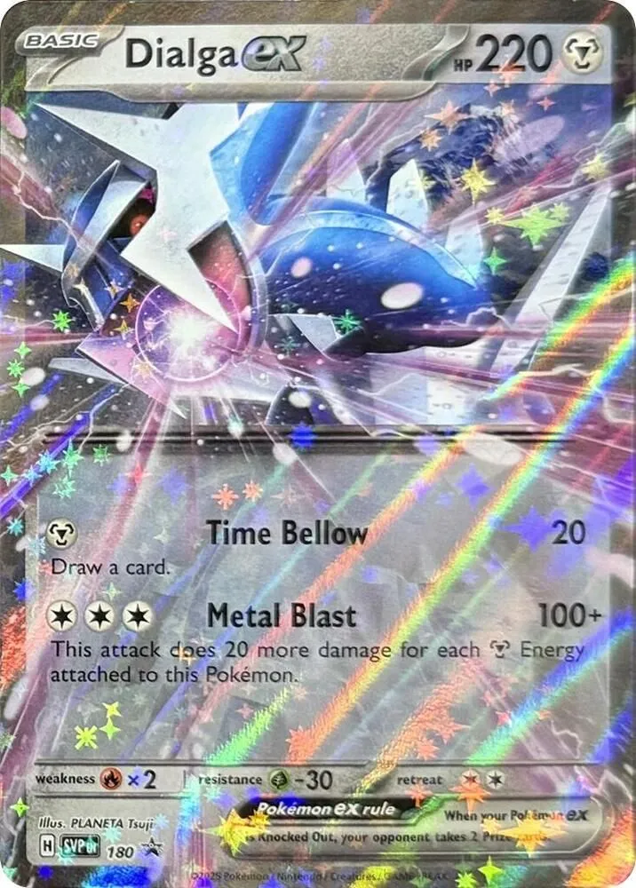 Dialga ex from SV: Scarlet & Violet Promo Cards - Pokemon
