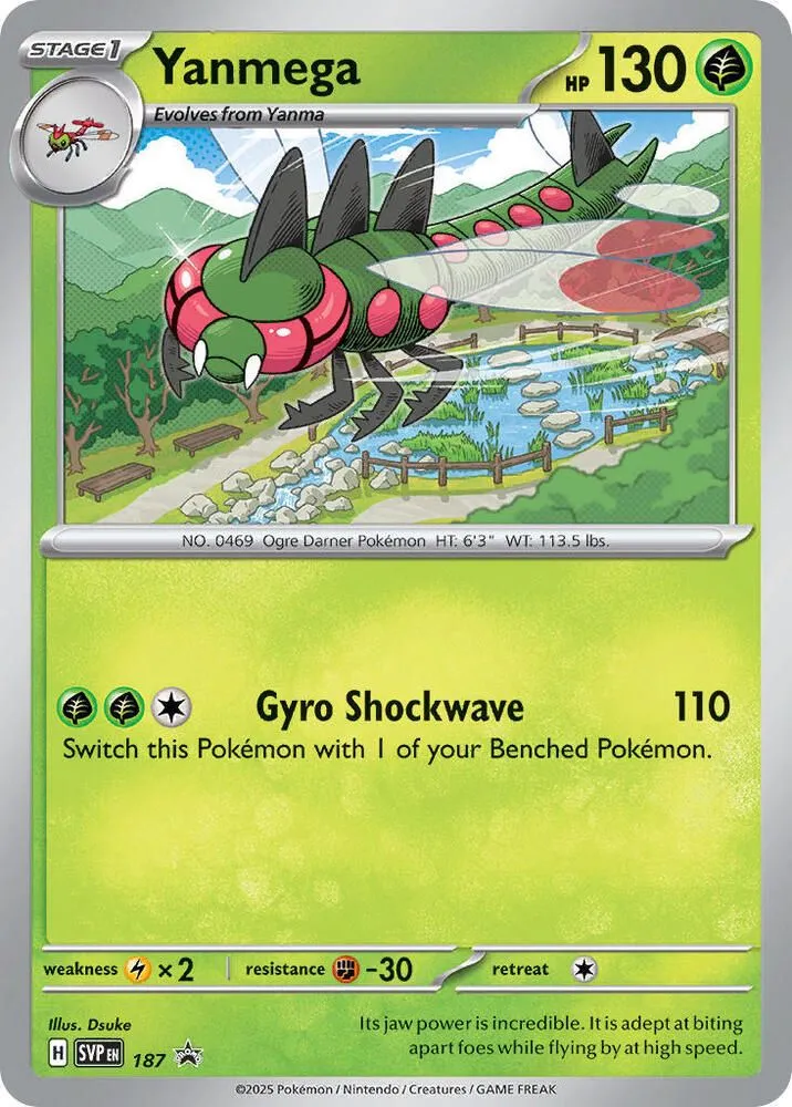 Yanmega — SV: Scarlet & Violet Promo Cards — Pokémon