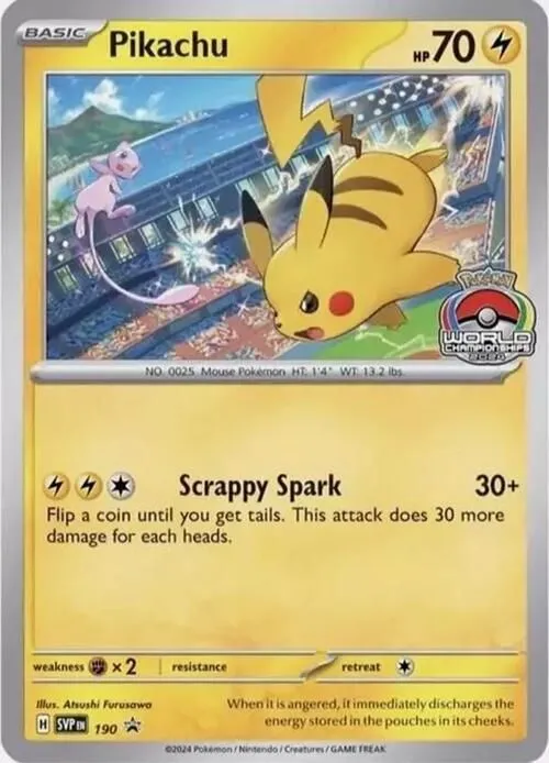 Pikachu — SV: Scarlet & Violet Promo Cards — Pokémon
