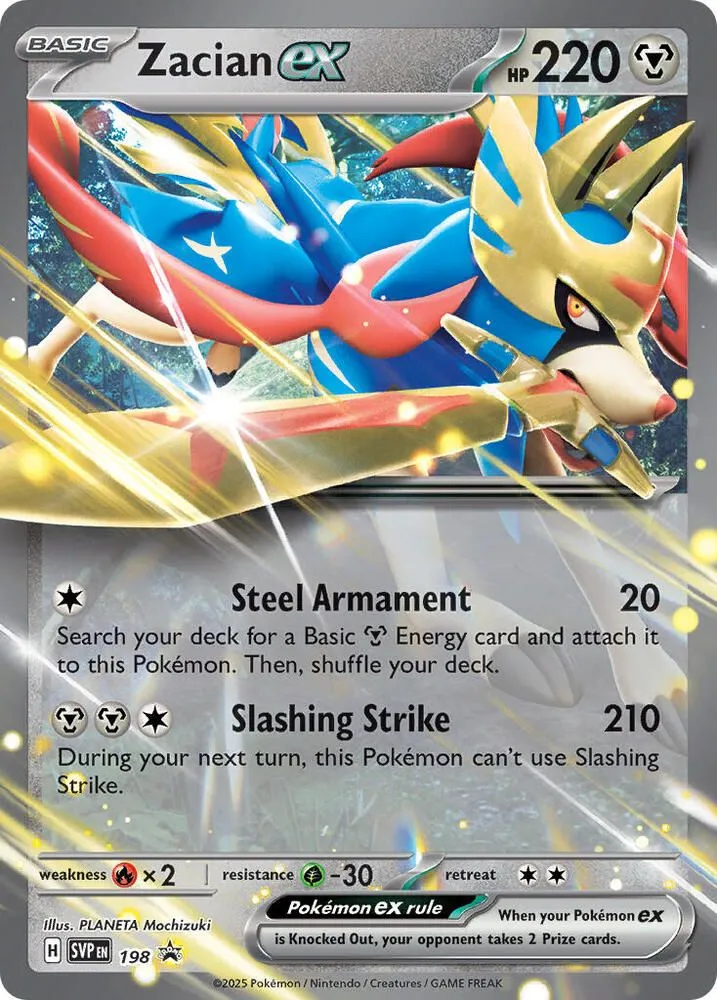 Zacian ex — SV: Scarlet & Violet Promo Cards — Pokémon
