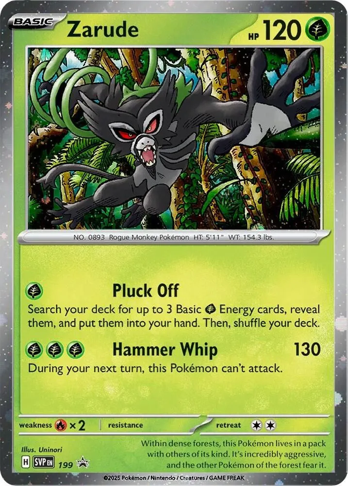 Zarude — SV: Scarlet & Violet Promo Cards — Pokémon