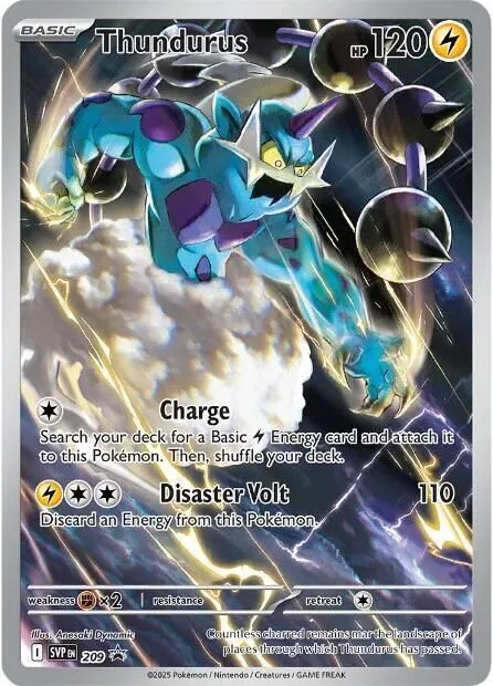 Thundurus — SV: Scarlet & Violet Promo Cards — Pokémon