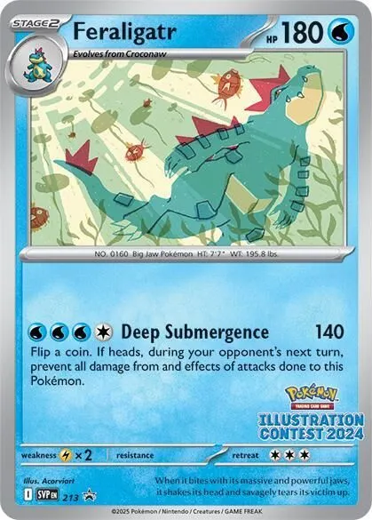 Feraligatr — SV: Scarlet & Violet Promo Cards — Pokemon