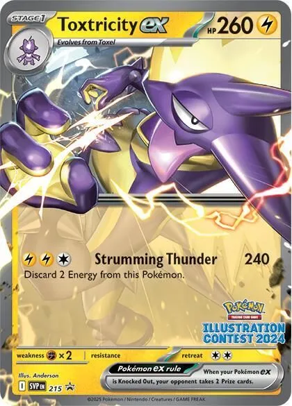 Toxtricity ex — SV: Scarlet & Violet Promo Cards — Pokemon