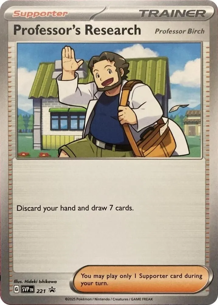 Recherches Professorales - Professeur Euphorbe — SV: Scarlet & Violet Promo Cards — Pokémon