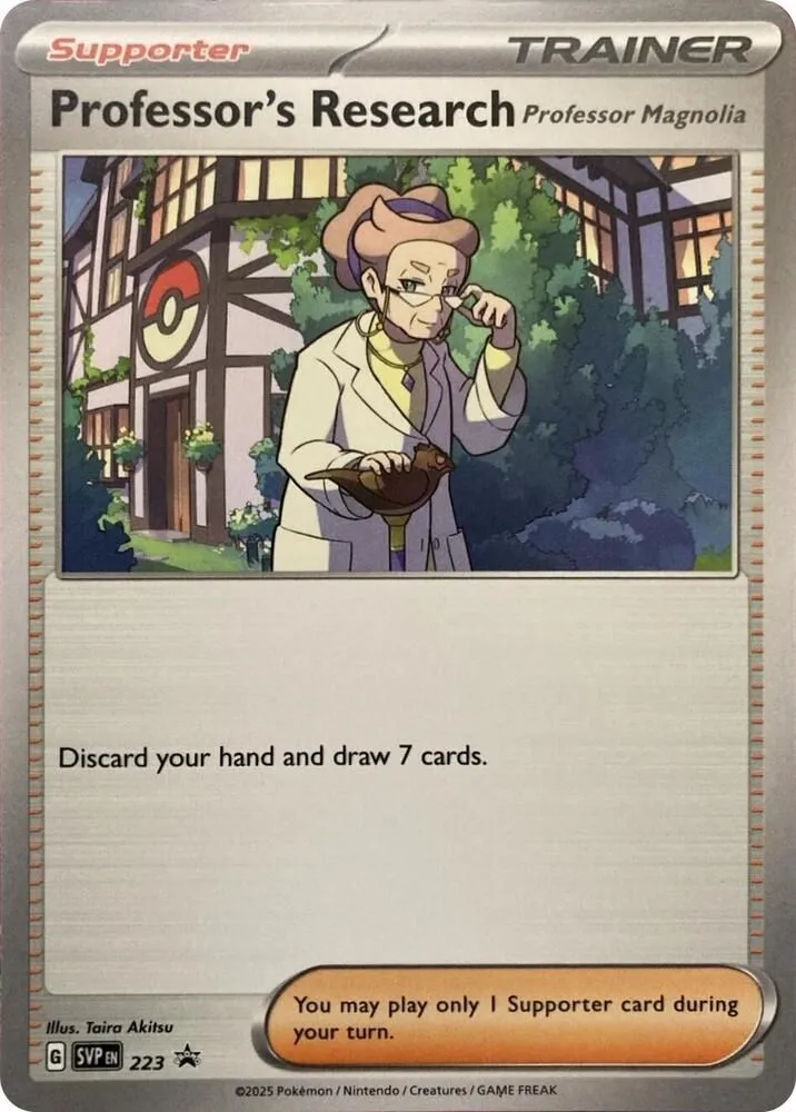 Recherches Professorales - Professeur Euphorbe — SV: Scarlet & Violet Promo Cards — Pokémon