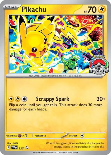 Pikachu — SV: Scarlet & Violet Promo Cards — Pokémon