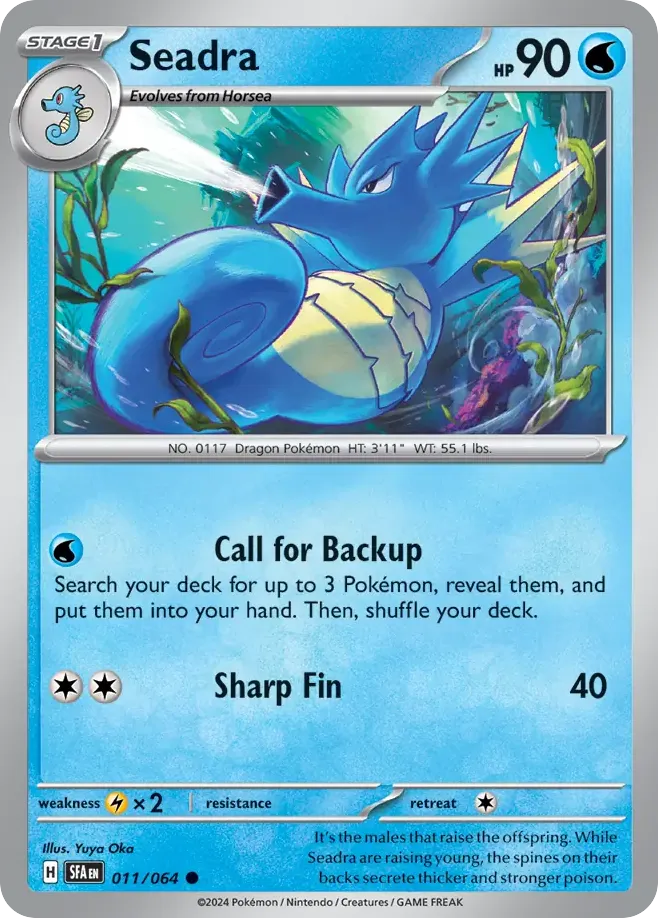 Seadra — SV: Shrouded Fable — Pokémon