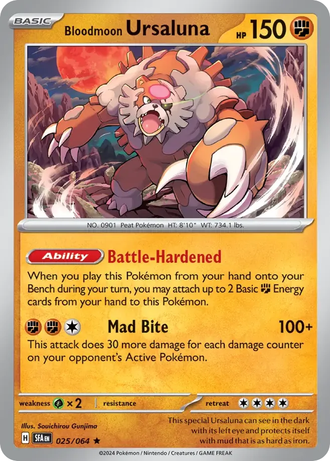 Ursaking Lune Vermeille — SV: Shrouded Fable — Pokémon
