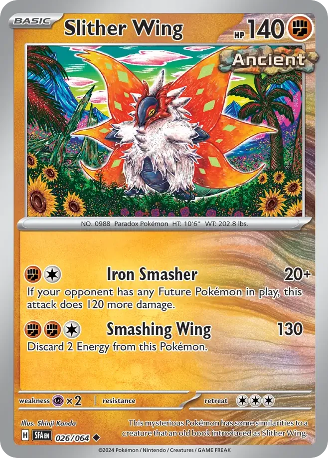 Rampe-Ailes — SV: Shrouded Fable — Pokémon