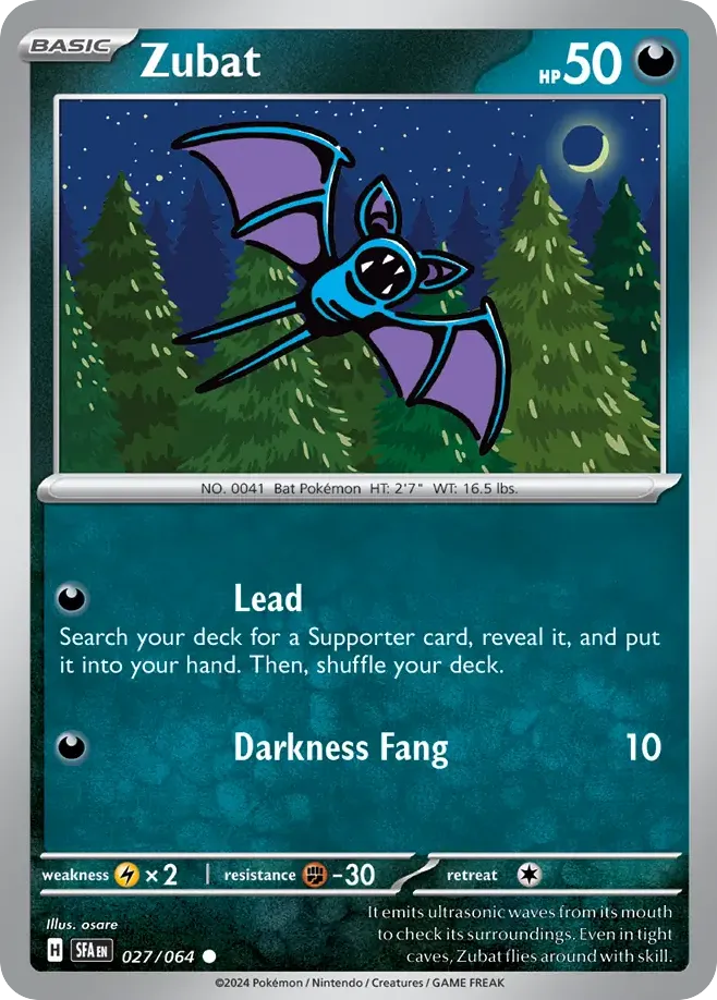 Nosferapti from SV: Shrouded Fable - Pokemon