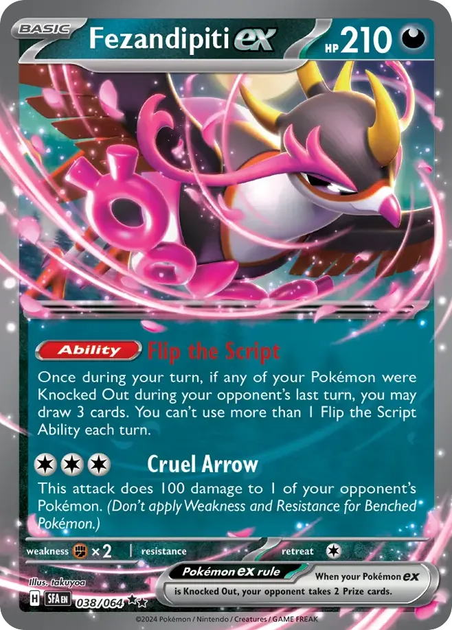 Favianos ex — SV: Shrouded Fable — Pokémon