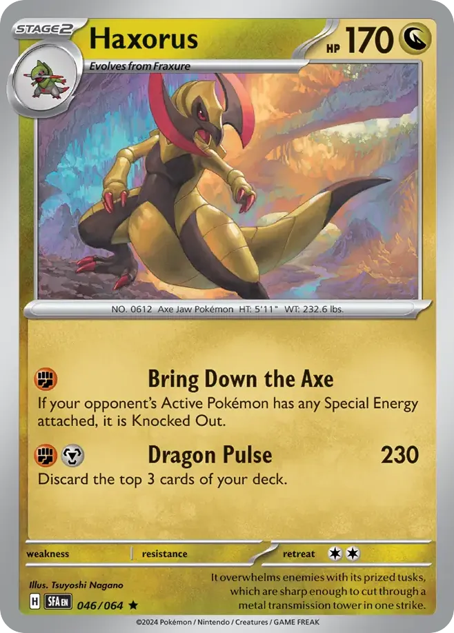 Haxorus — SV: Shrouded Fable — Pokémon