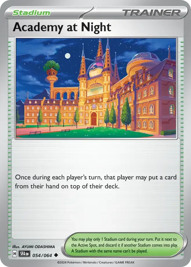 Académie de Nuit — SV: Shrouded Fable — Pokémon