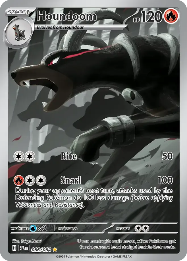 Houndoom — SV: Shrouded Fable — Pokémon