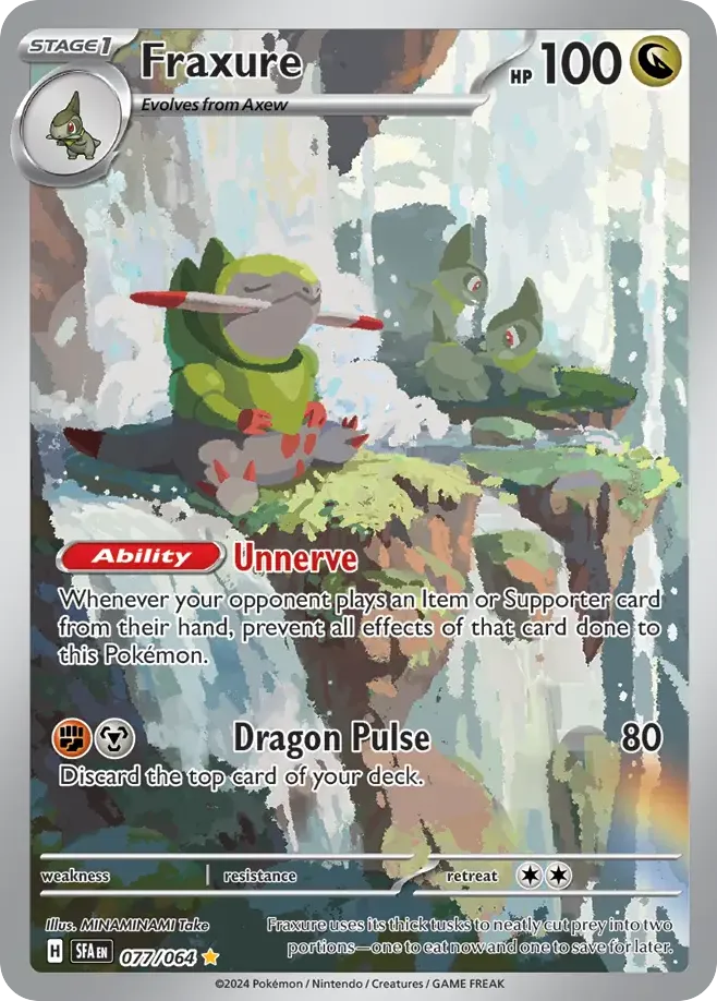 Fraxure — SV: Shrouded Fable — Pokémon