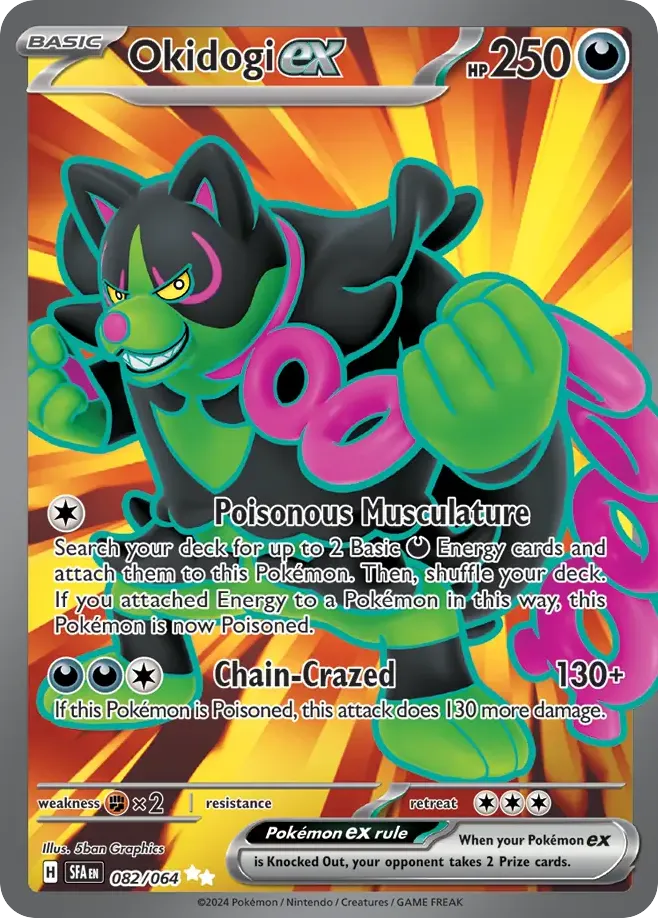Okidogi ex — SV: Shrouded Fable — Pokémon
