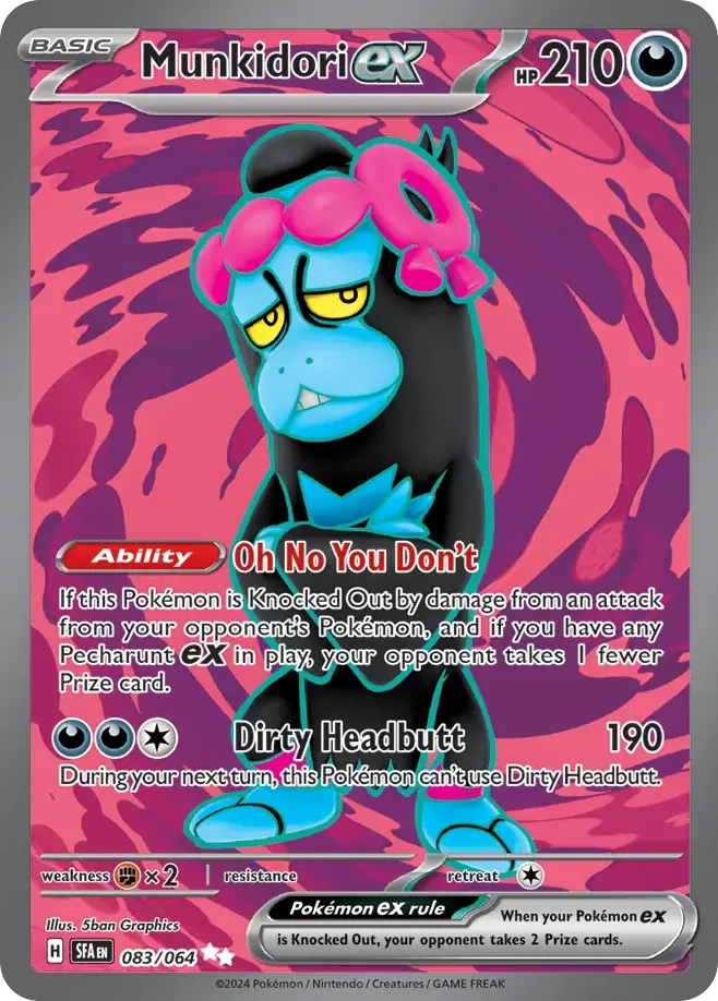 Munkidori ex — SV: Shrouded Fable — Pokémon