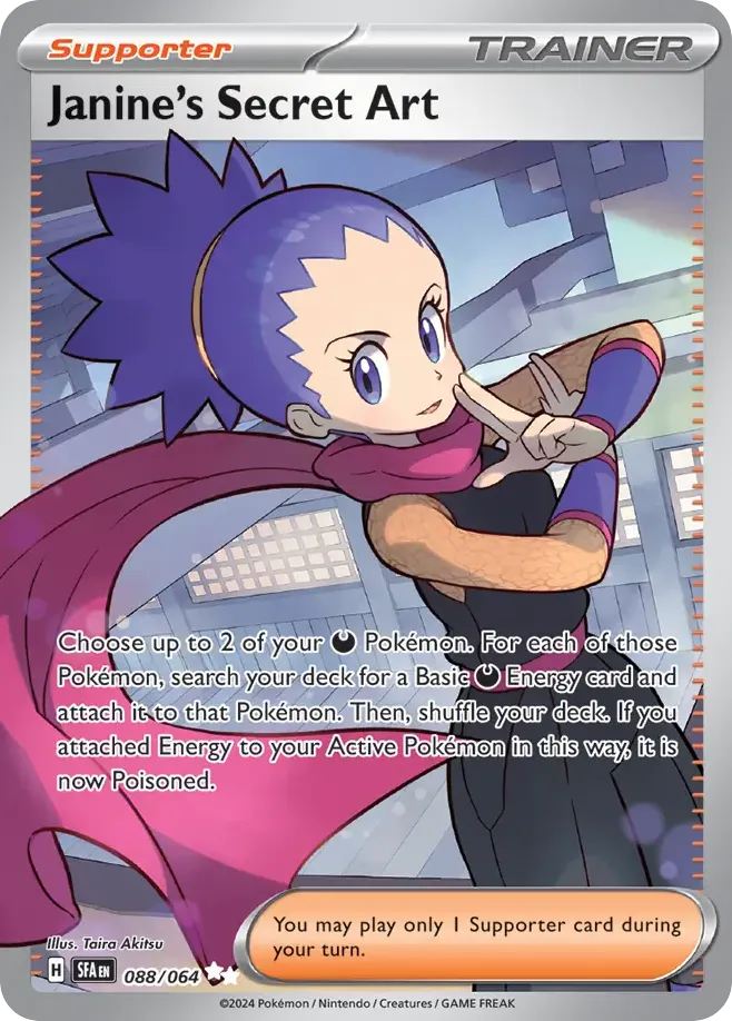 Janine's Secret Art — SV: Shrouded Fable — Pokémon