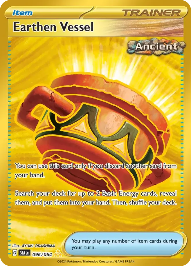 Earthen Vessel — SV: Shrouded Fable — Pokémon